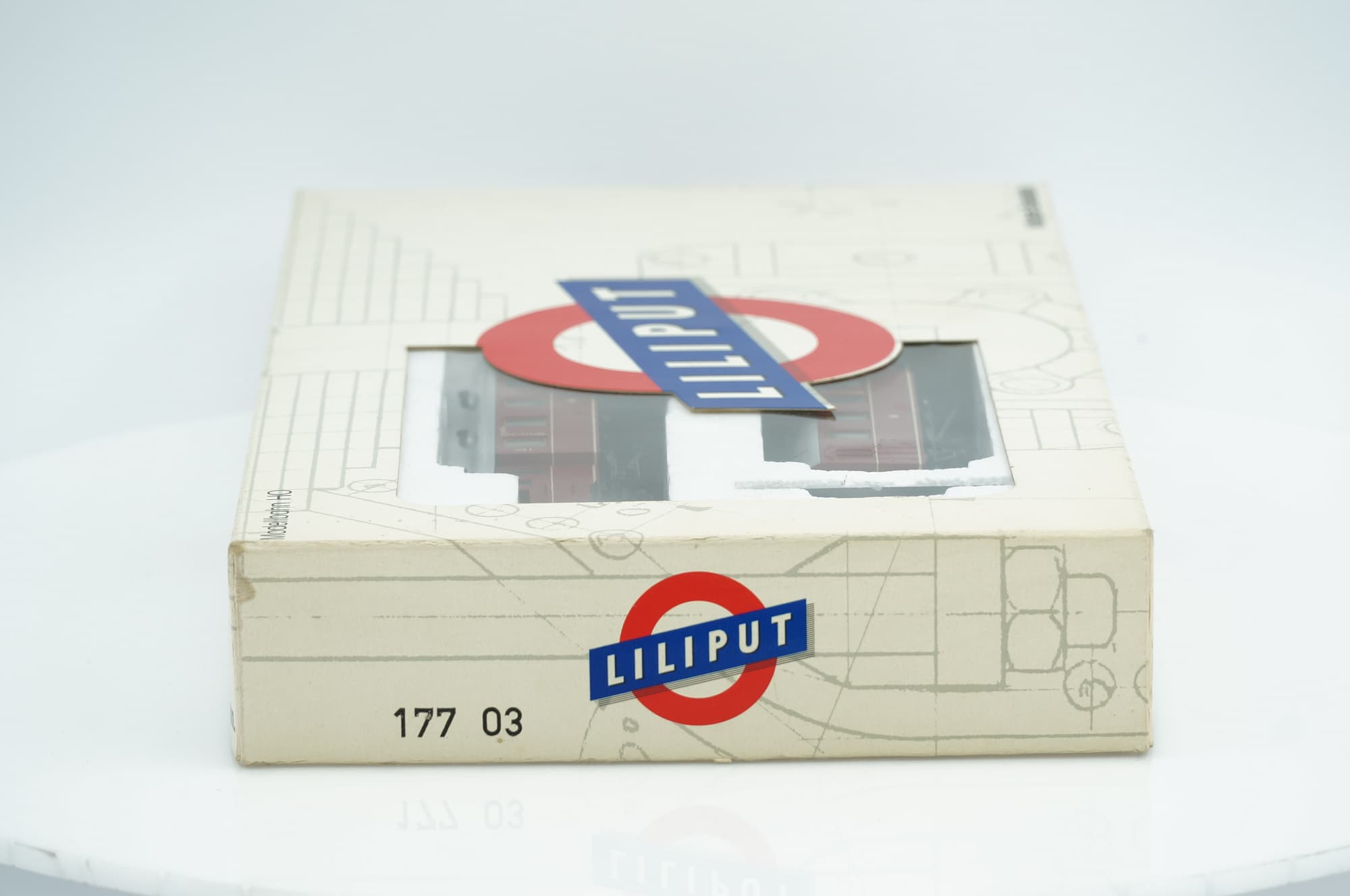 Liliput 177 03 Triebwagen Witterfeld 2-teilig Epoche III H0 1:87