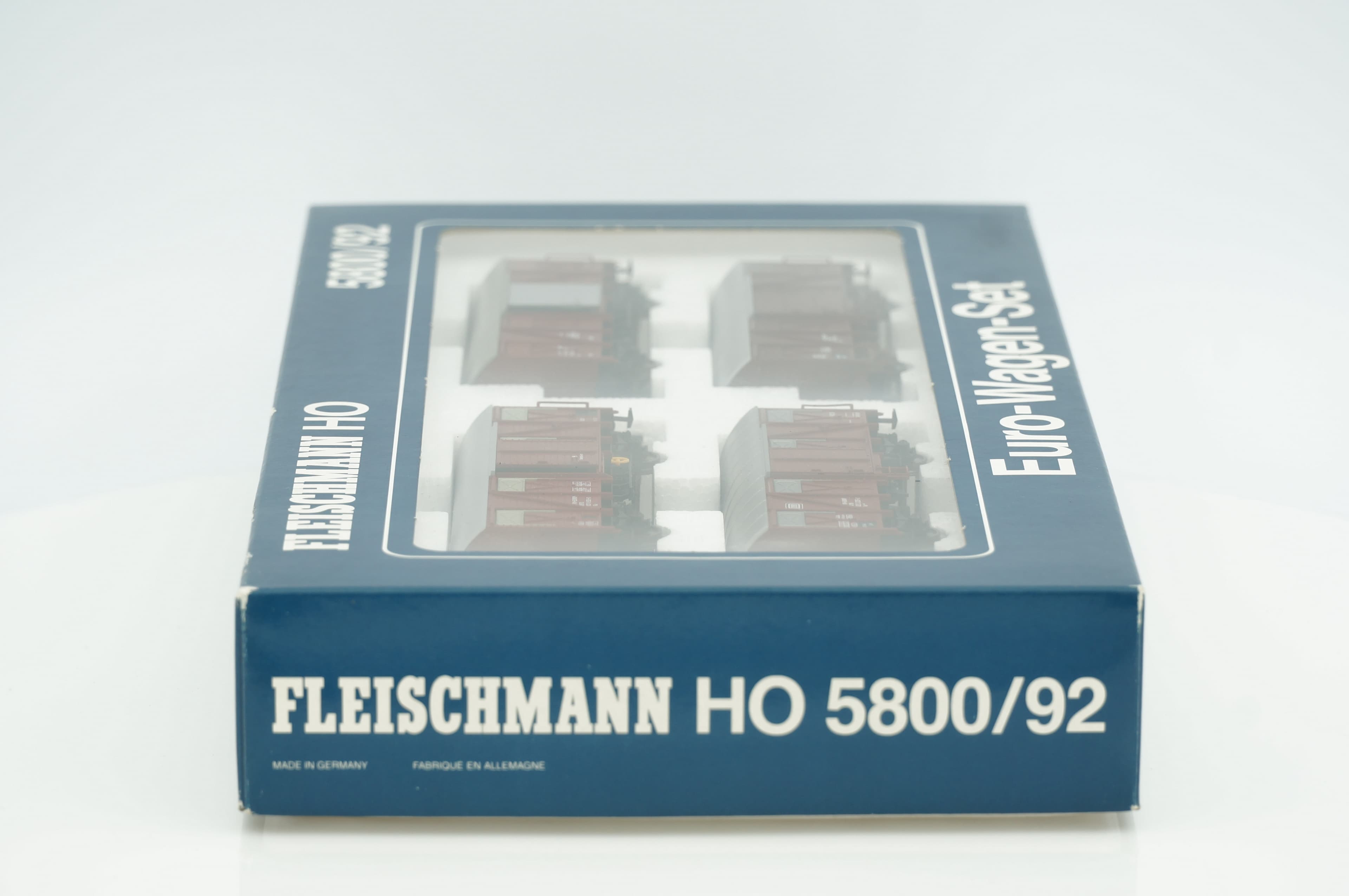 Fleischmann 5800/92 Euro-Wagen-Set 4-teilig Güterwagen Epoche IV NEM H0 1:87