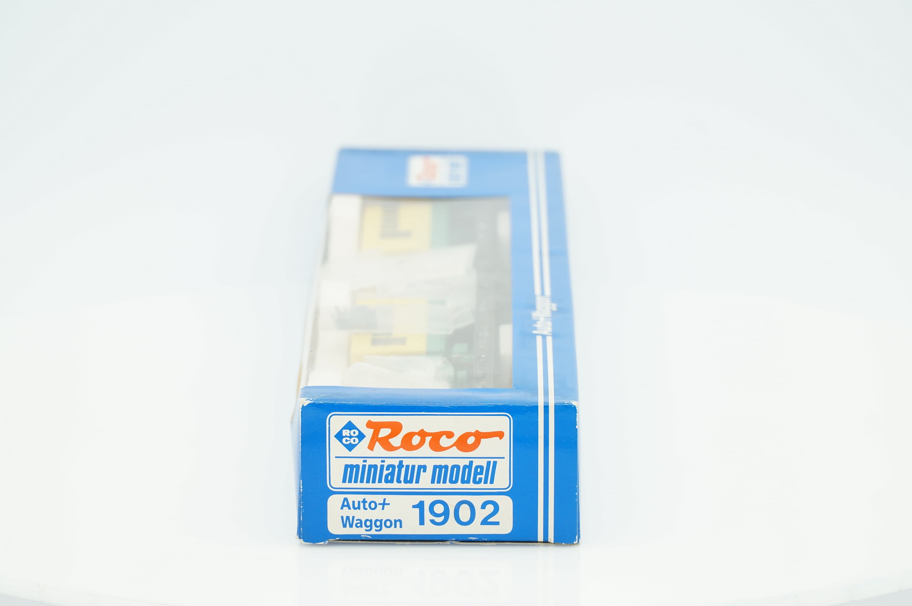 Roco 1902 Huckepack-Wippenwagen Schenker DB Epoche IV H0