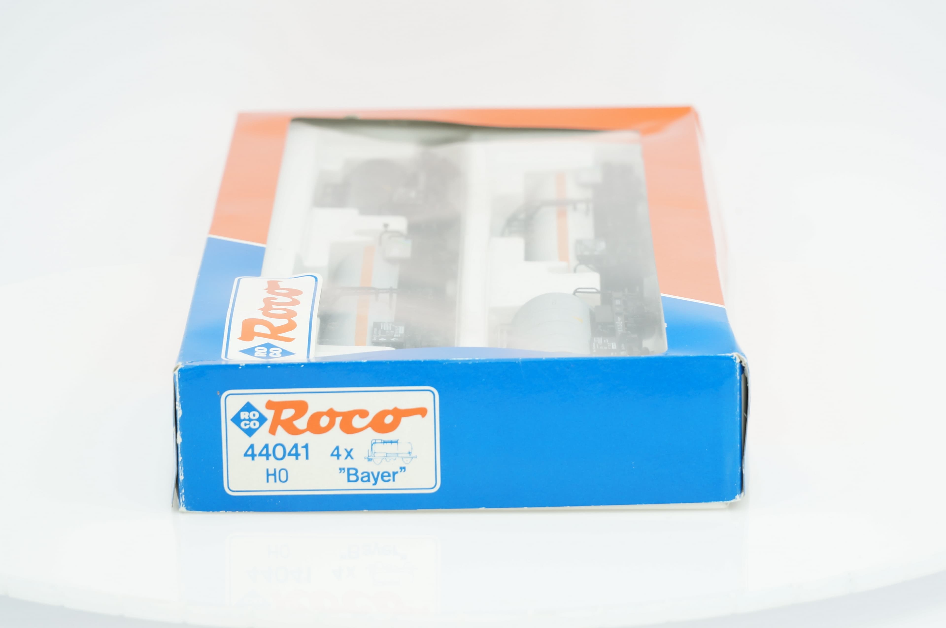 Roco 44041 Kesselwagen Güterwagen 4-teilig Bayer DB NEM H0 1:87