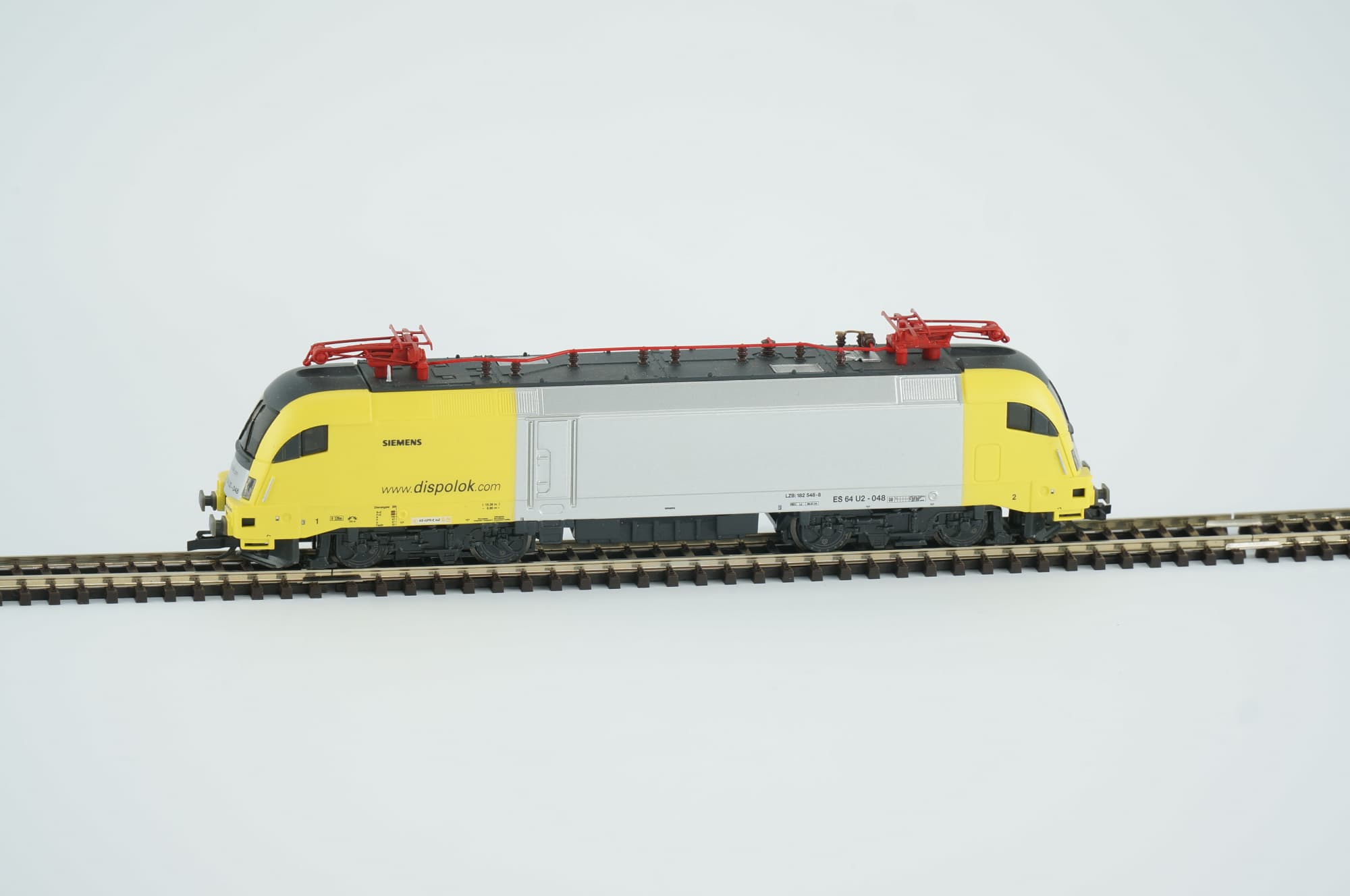 Piko TT Siemens DIGITAL Dispolok ES 64 U2-048 Gelb Silber Epoche V Taurus