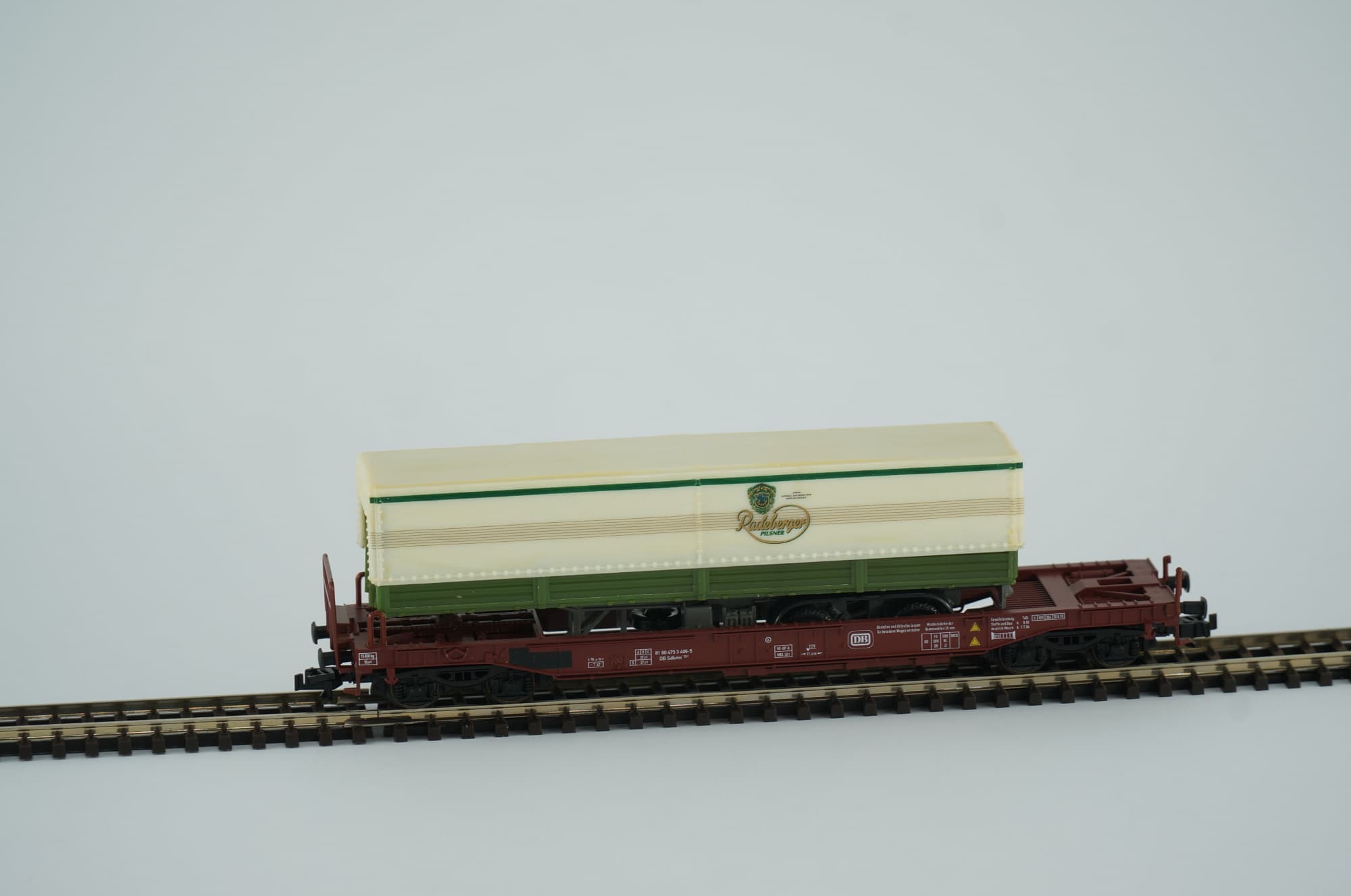 Tillig 15552 TT DB Taschenwagen Skss-z 707 Radeberger Ep IV m. OVP
