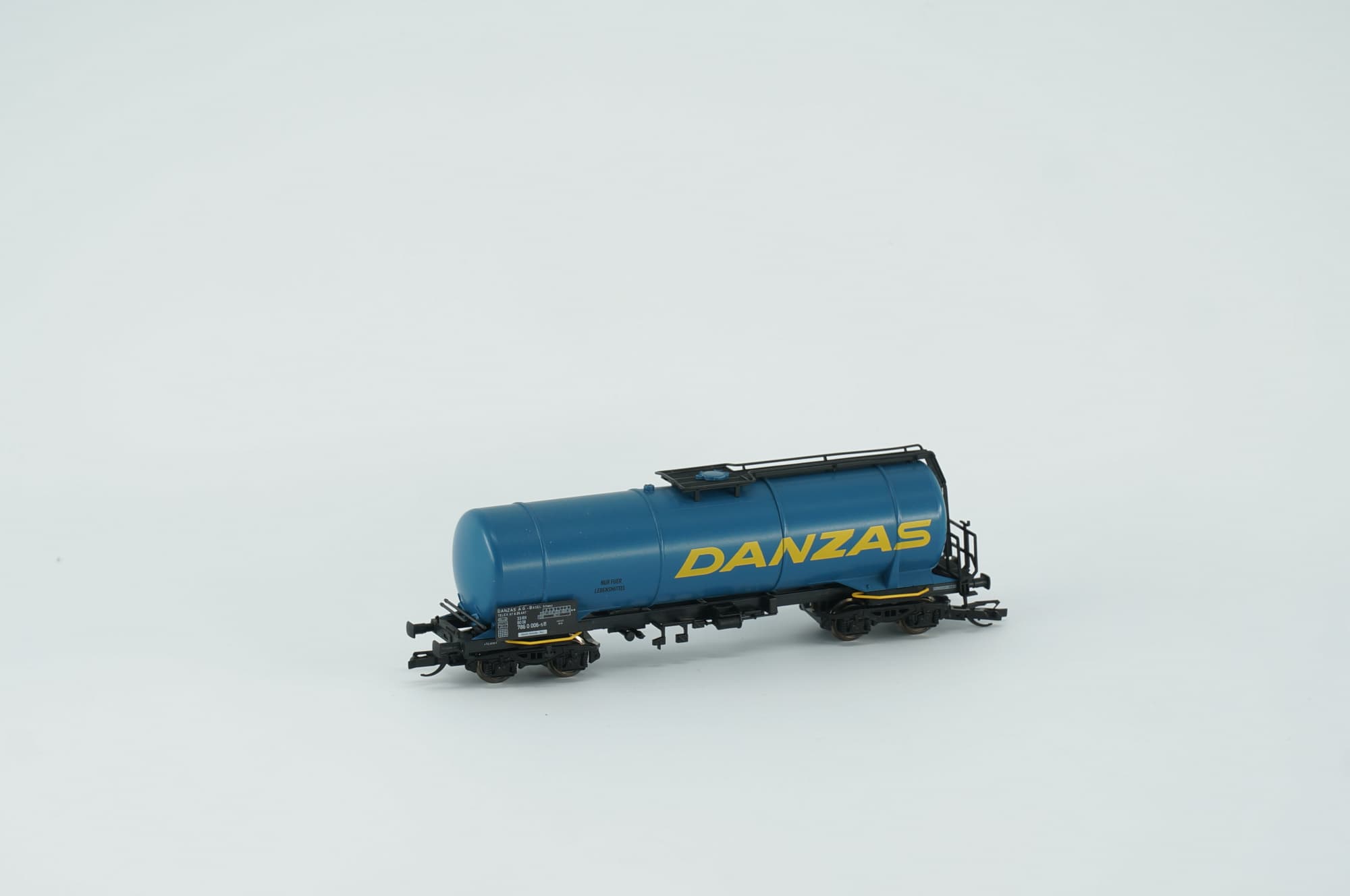 Tillig TT 15465 Kesselwagen Danzas der DB Epoche V 4-achser Güterwagen blau rarität