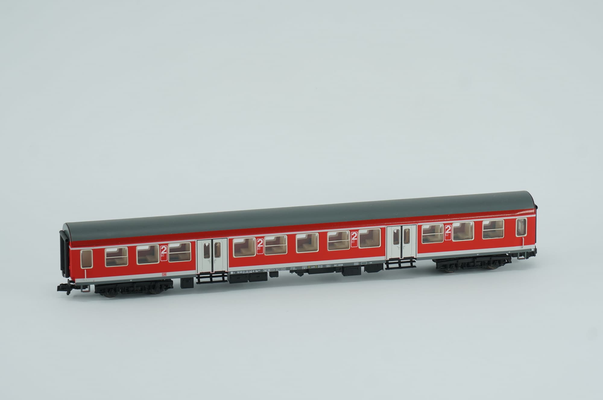 Tillig TT DB AG Halberstädter Mitteleinstiegswagen 2. Klasse verkehrsrot Personenwagen V NEM