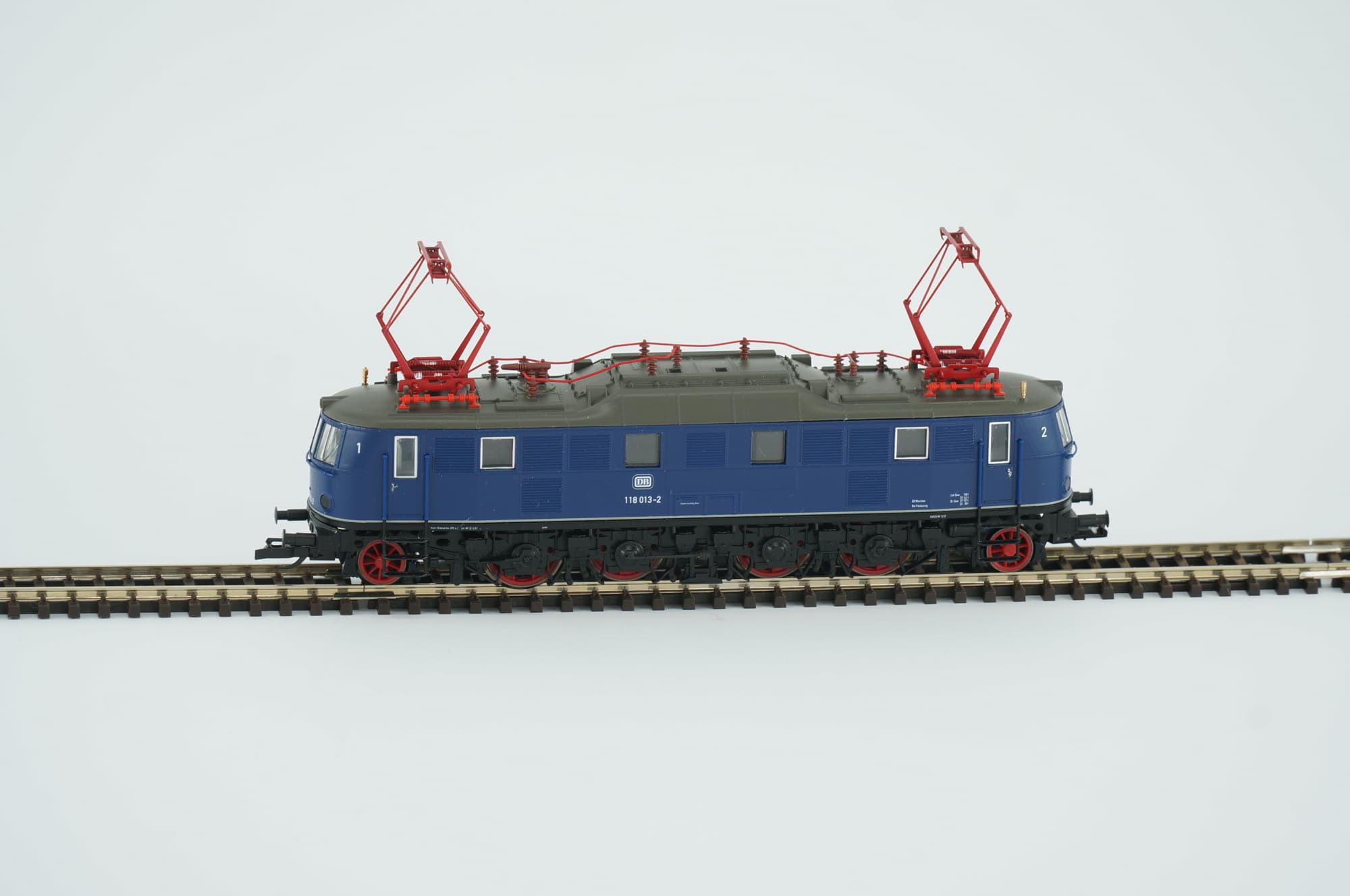 Tillig TT DB Elektrolokomotive digital BR 118 013-2 stahlblau Epoche IV E18 Altbaulok