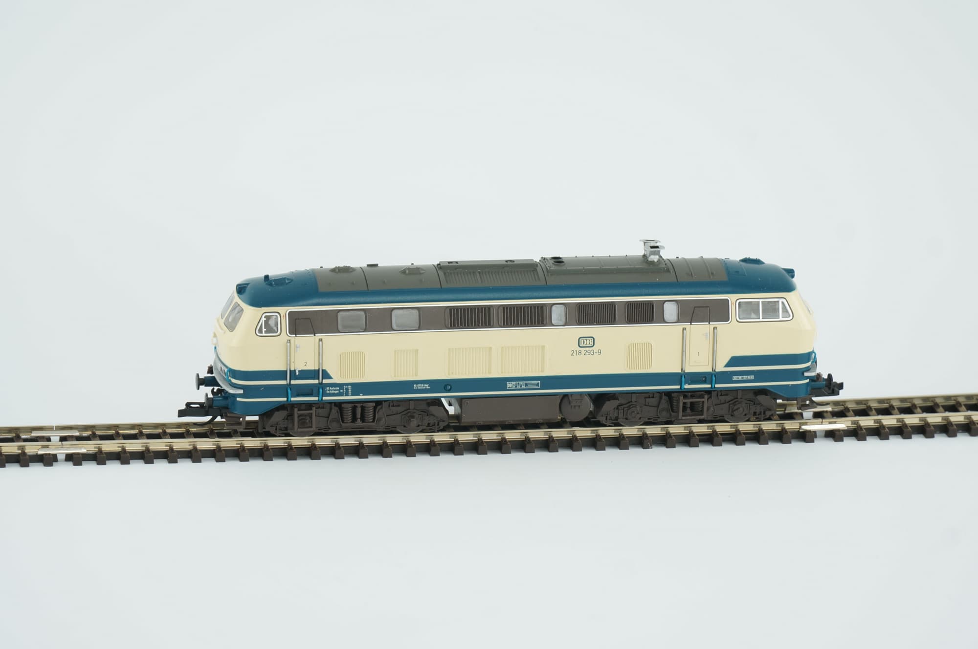 Tillig TT Digital DB Diesellokomotive BR 218 293-9 ozeanblau-beige Epoche IV