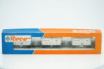 Roco 44055 3-tlg Silowagen-Set Eva Karsdorfer Zement Epoche IV DB H0 – Bild 2