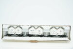 Roco 44055 3-tlg Silowagen-Set Eva Karsdorfer Zement Epoche IV DB H0