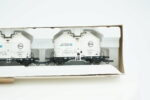 Roco 44055 3-tlg Silowagen-Set Eva Karsdorfer Zement Epoche IV DB H0 – Bild 5