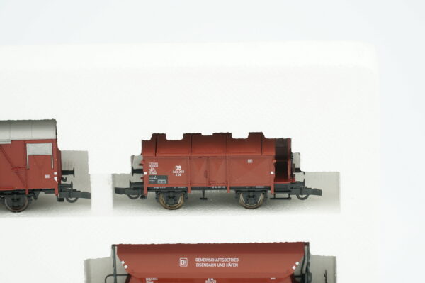 Fleischmann 95 5805 Güterwagen-Set 4-teilig Epoche III Limitiert NEM H0 1:87 – Bild 5