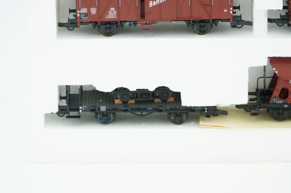 Fleischmann 95 5805 Güterwagen-Set 4-teilig Epoche III Limitiert NEM H0 1:87 – Bild 7