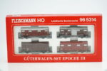 Fleischmann 96 5314 Güterwagen-Set Epoche III limitierte Sonderserie H0 1:87