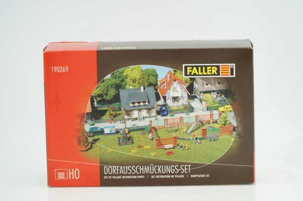 Faller 190269 Dorfausschmückungs-Set Bausatz H0 1:87 – Bild 1